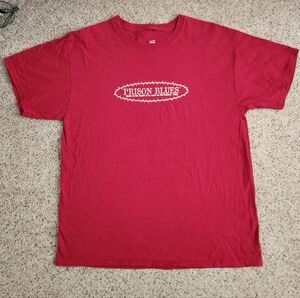 Hanes Prison Blues Red Graphic Men's T-Shirt